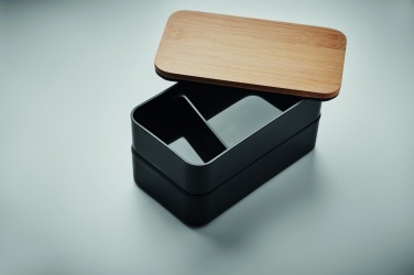 Logotrade reklaamkingid pilt: PP-st lõunakarp ja bambusest kaas